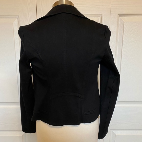 ISO Express Black Moto Jacket Size Small - Picture 3 of 5